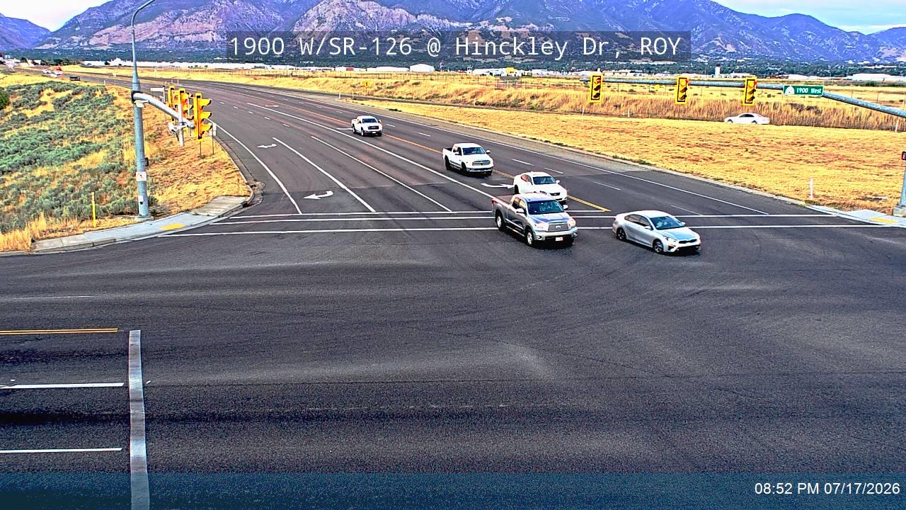 SR-126 traffic camera, Roy, Utah