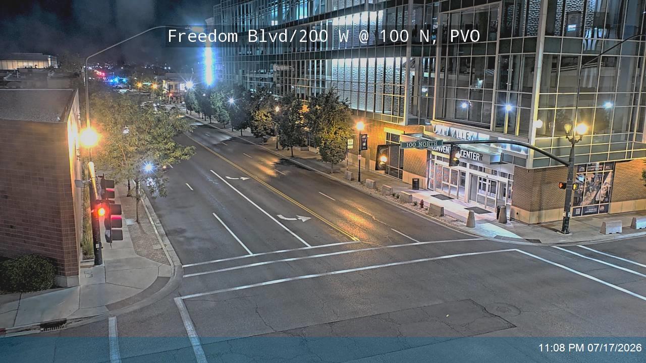 Freedom Blvd traffic camera, Provo, Utah