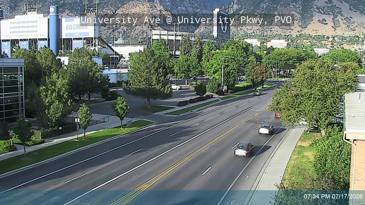 University Ave traffic camera, Provo, Utah
