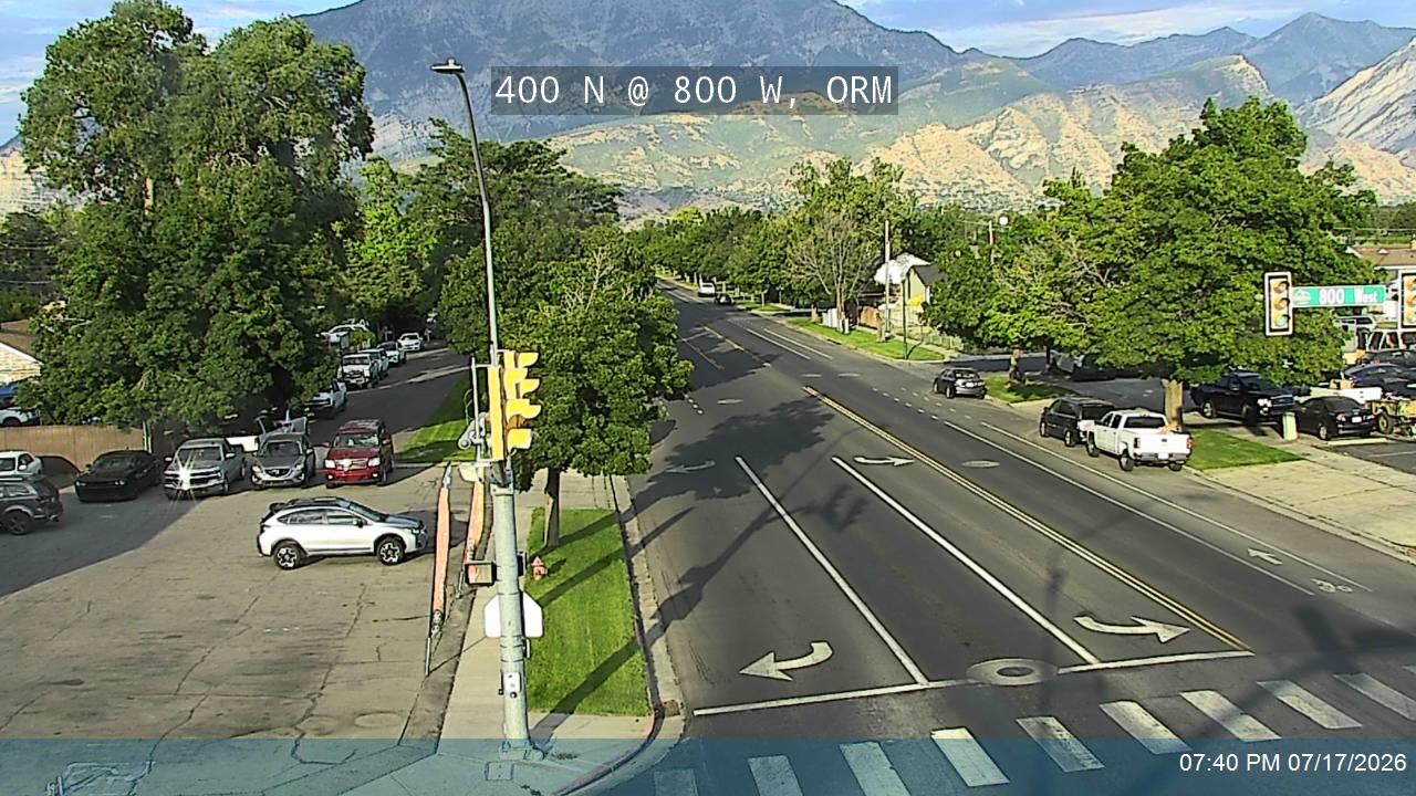 400 N traffic camera, Orem, Utah