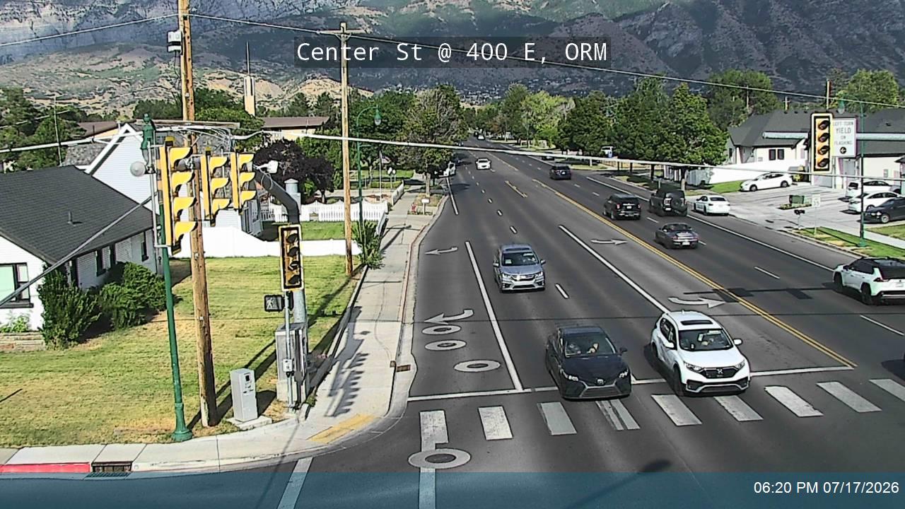 Center St traffic camera, Orem, Utah