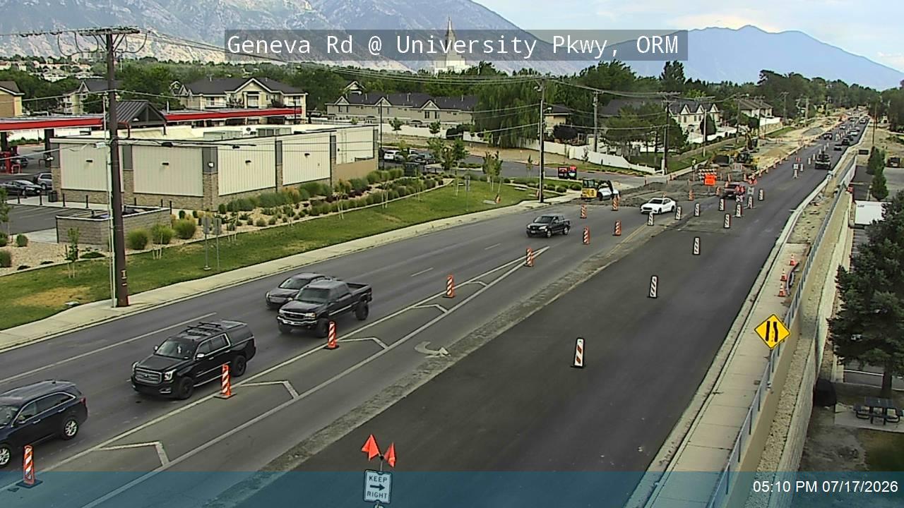 Geneva Rd traffic camera, Orem, Utah