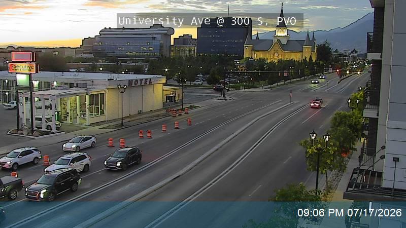University Ave traffic camera, Provo, Utah
