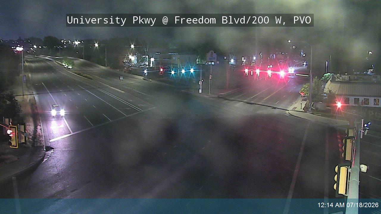 SR-265 traffic camera, Provo, Utah