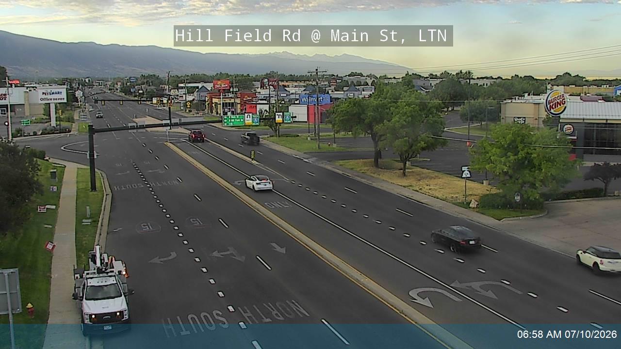 Hill Field Rd traffic camera, Layton, Utah