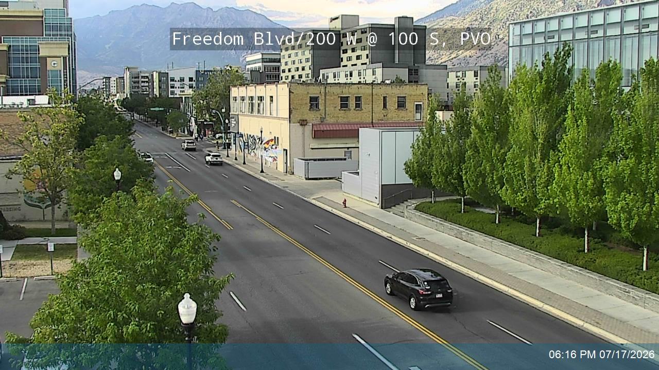 Freedom Blvd traffic camera, Provo, Utah