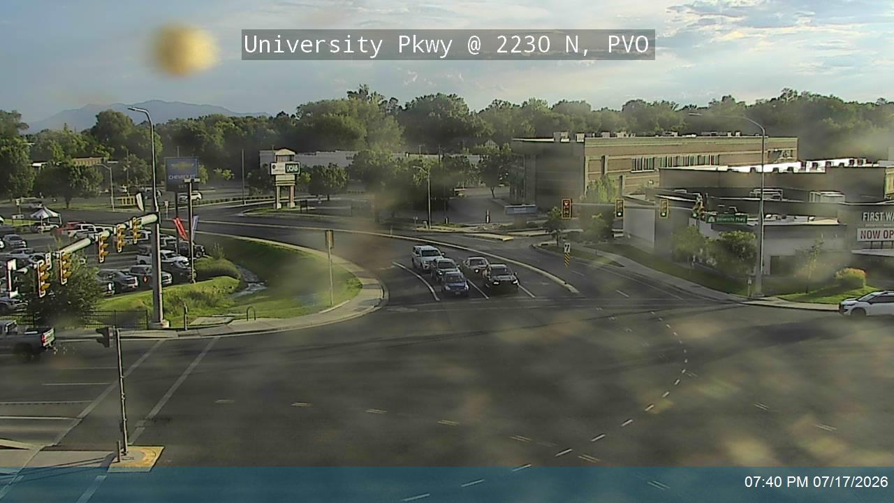 SR-265 traffic camera, Provo, Utah