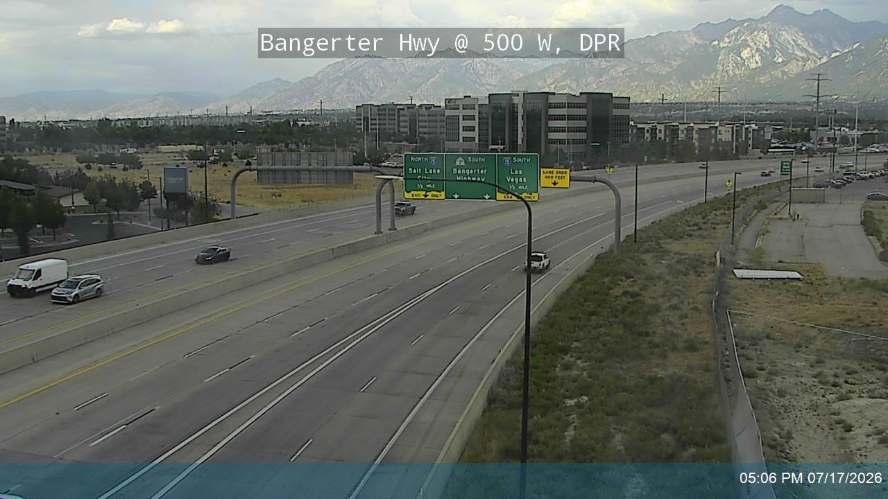 SR-154 traffic camera, Draper