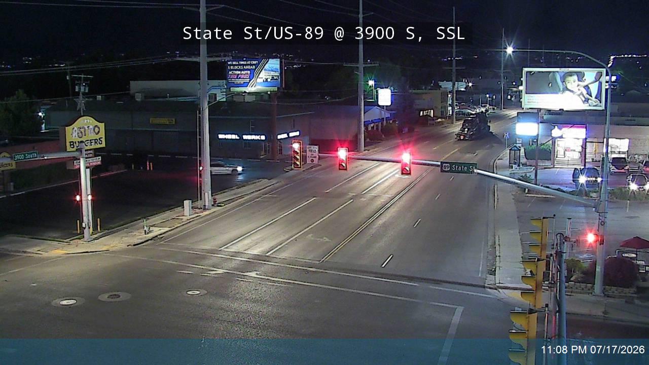 US-89 traffic camera, South Salt Lake