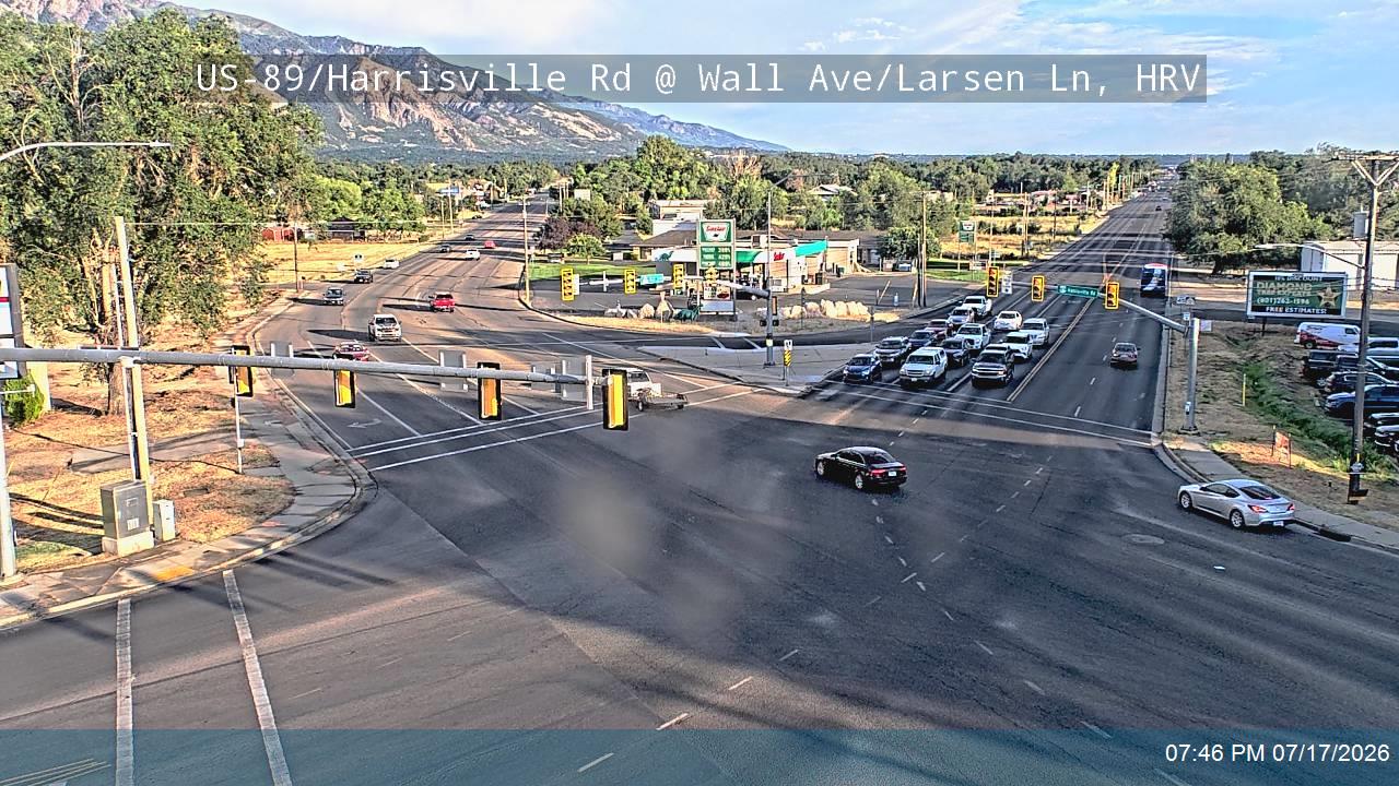 US-89 traffic camera, Harrisville