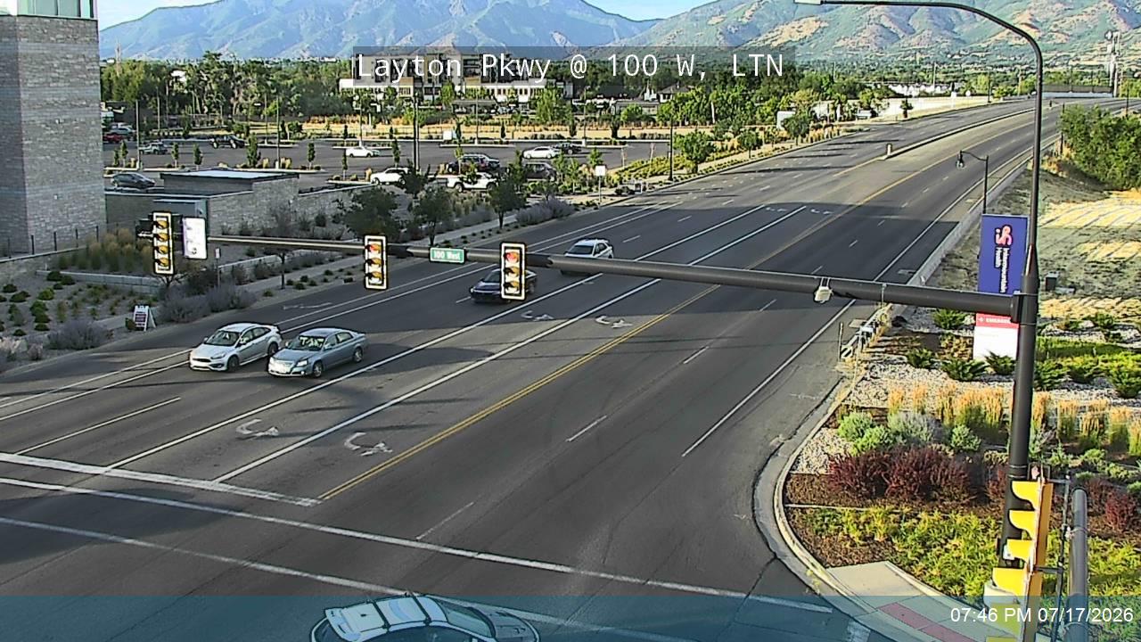 Layton Pkwy traffic camera, Layton, Utah