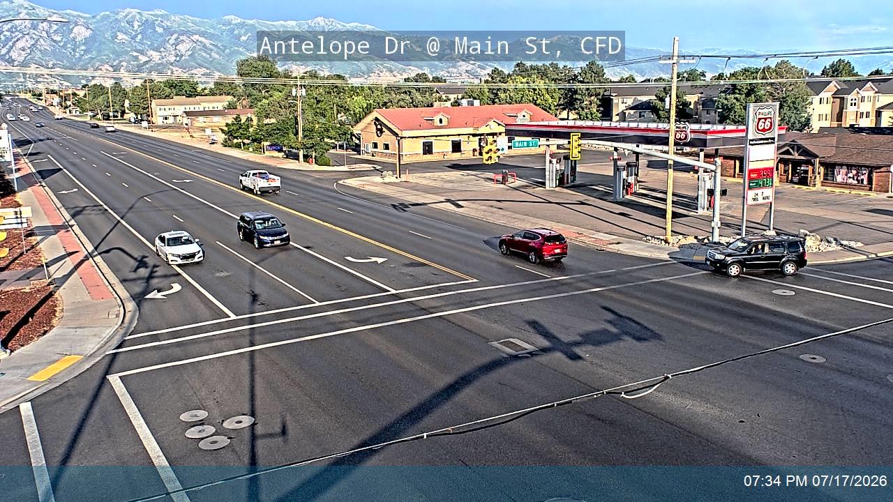 SR-108 traffic camera, Clearfield, Utah
