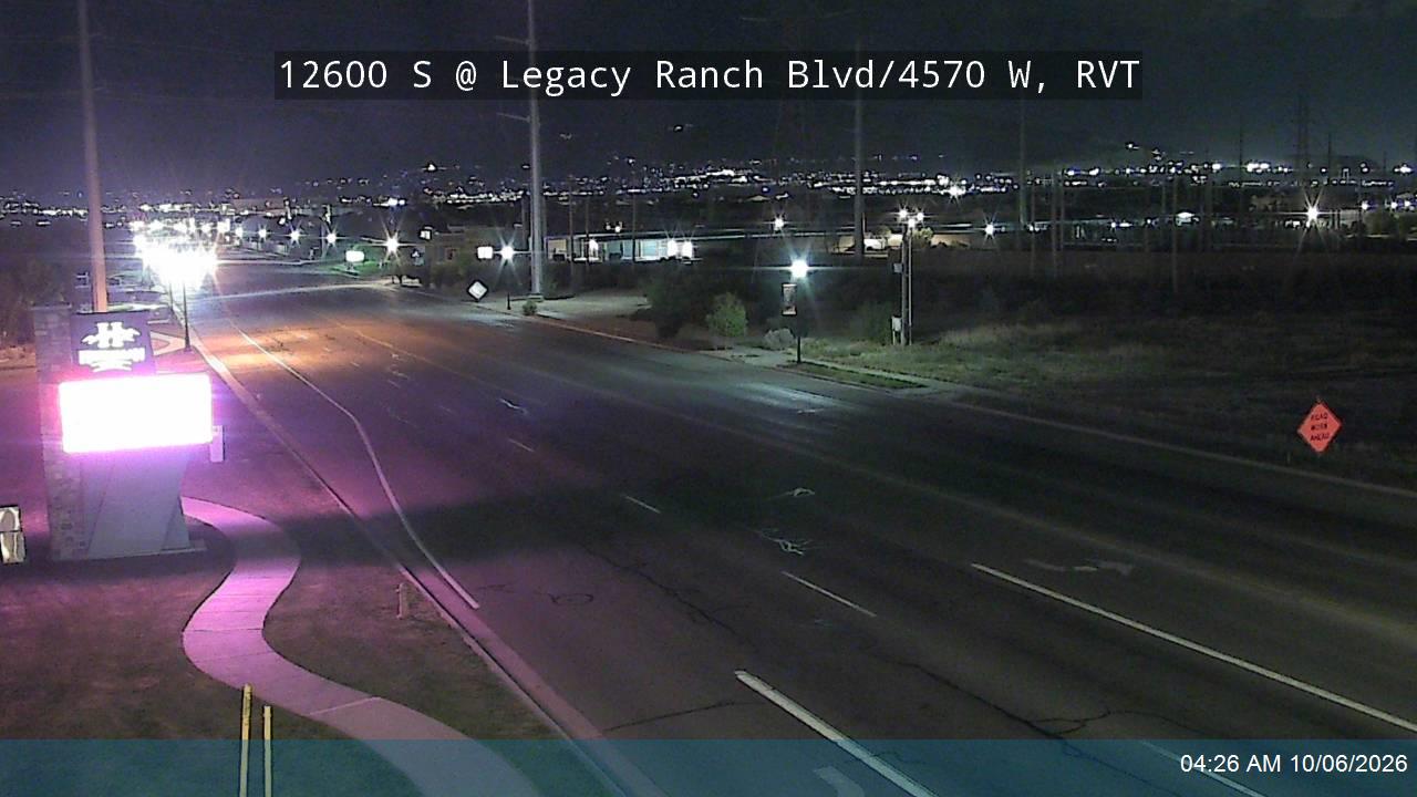 12600 S @ Legacy Ranch Blvd / 4570 W, RVT