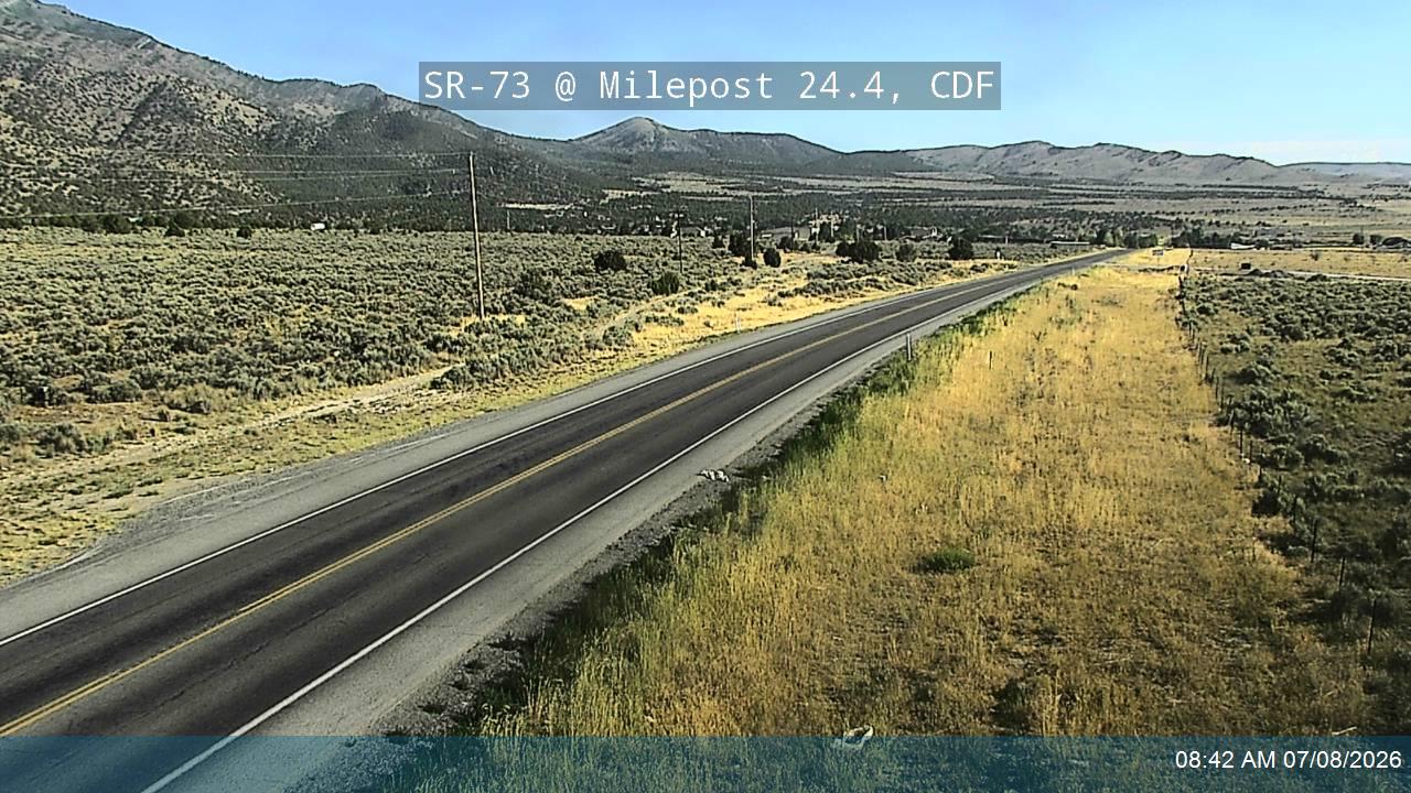 SR-73 traffic camera, Cedar Fort, Utah