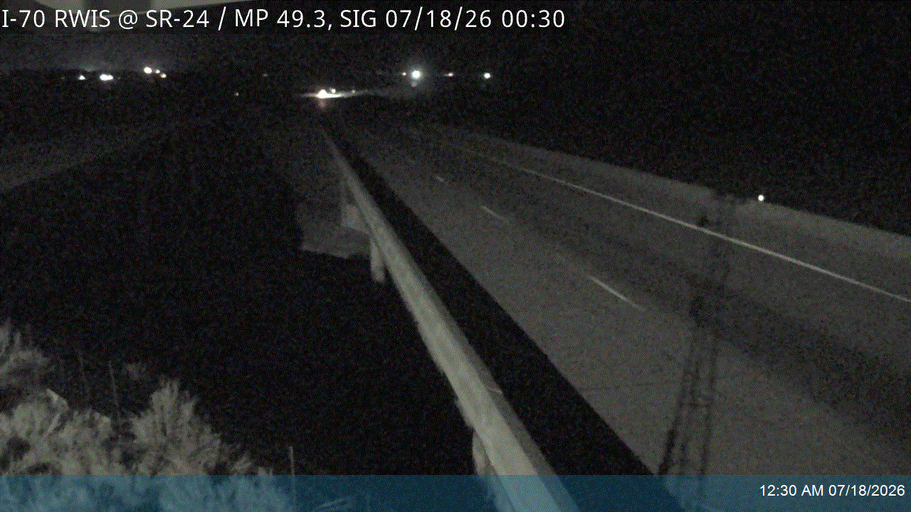 I-70 RWIS traffic camera, Sigurd, Utah