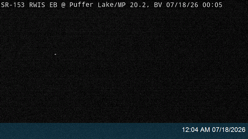 SR-153 RWIS EB @ Puffer Lake / MP 20.24, BV traffic camera, Beaver County