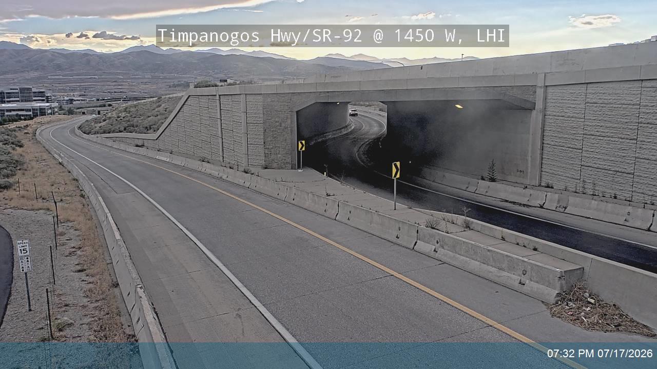 SR-92 traffic camera, Lehi, Utah