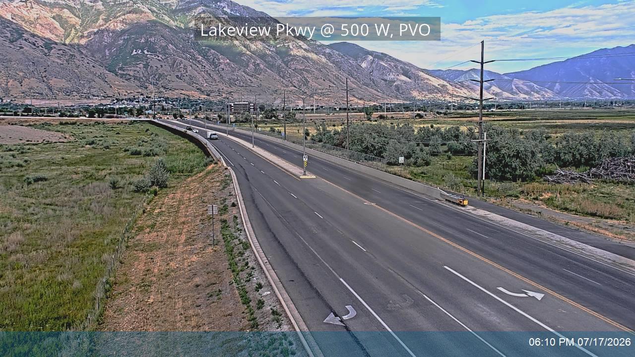 Lakeview Pkwy traffic camera, Provo, Utah