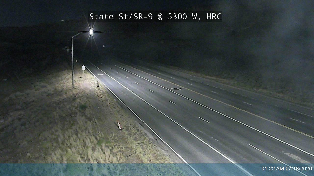 SR-9 traffic camera, Hurricane, Utah