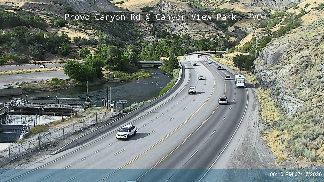 US-189 traffic camera, Provo, Utah