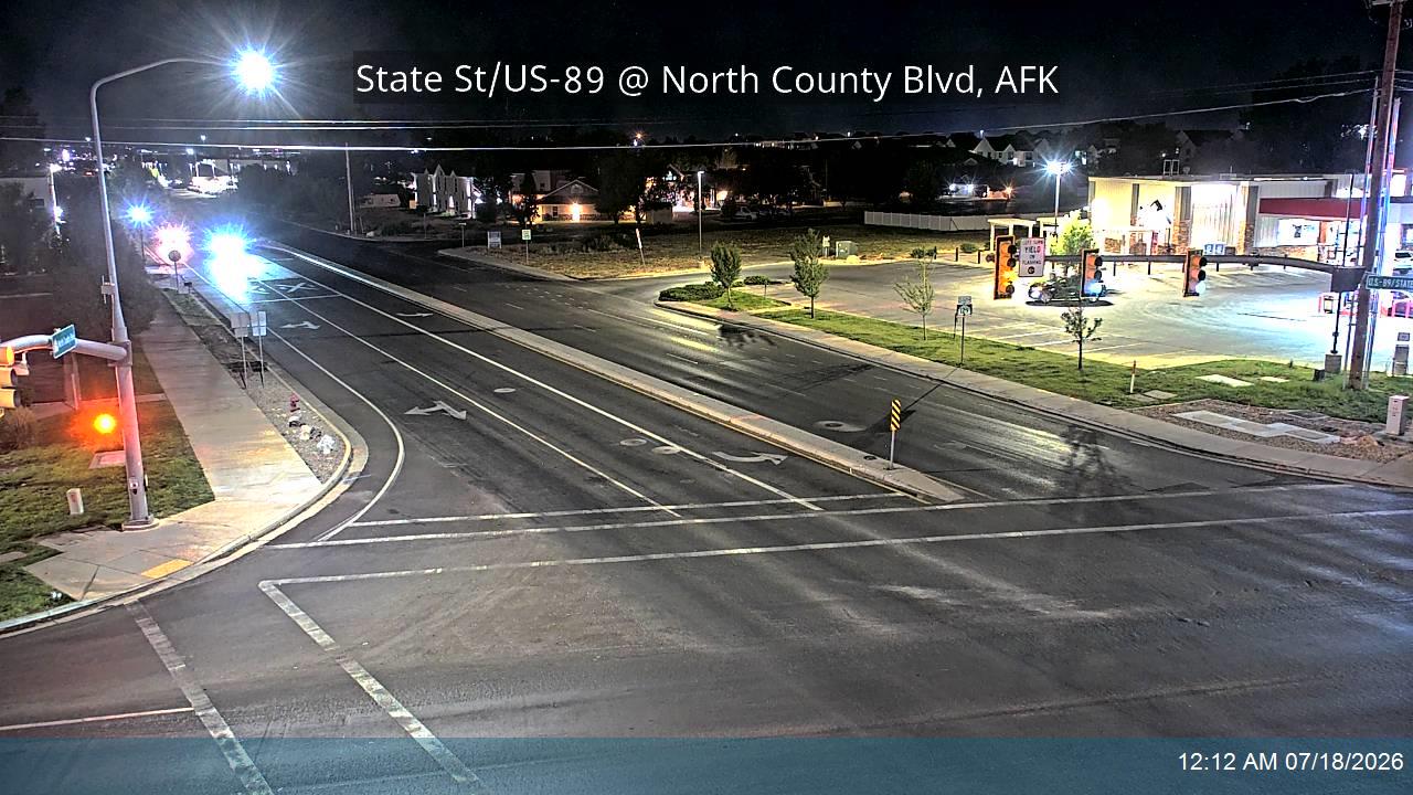 US-89 traffic camera, American Fork