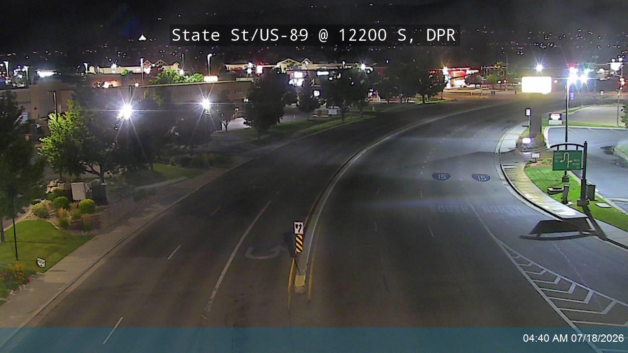 State St traffic camera, Draper, Utah