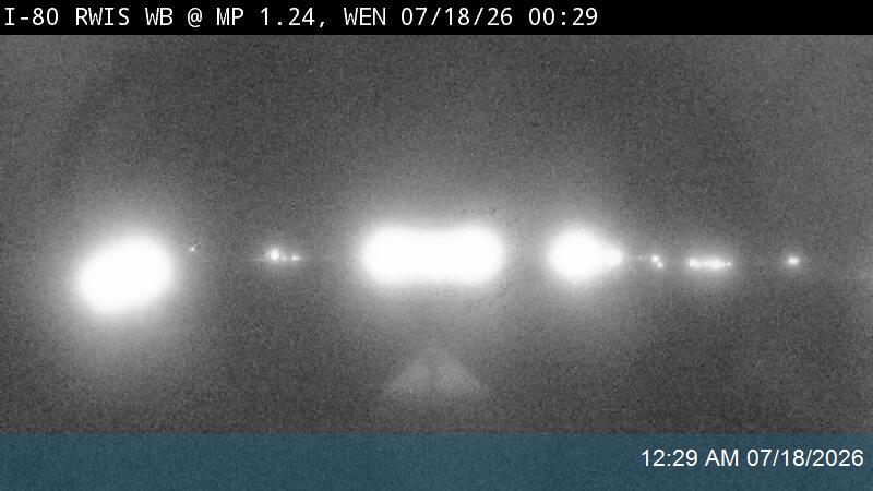 I-80 RWIS traffic camera, view west, Wendover, Utah