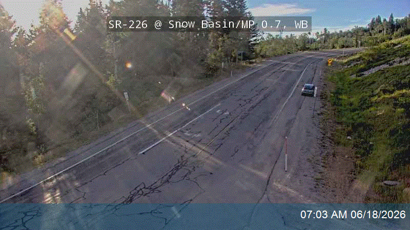 SR-226 @ Snow Basin / MP 0.7, WB