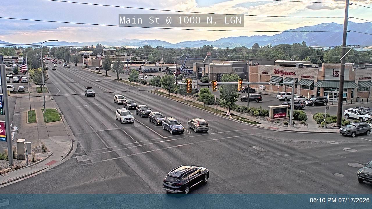 US-91 traffic camera, Logan, Utah