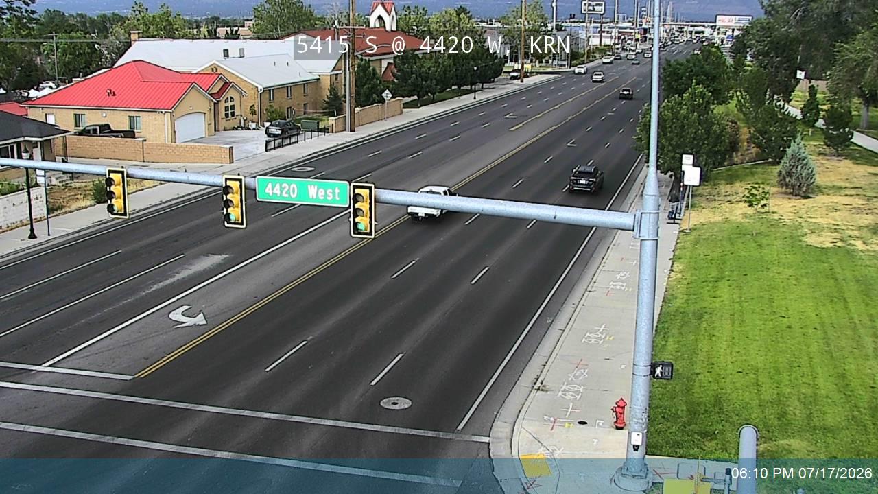 5415 S / SR-173 @ 4420 W, SL traffic camera, Salt Lake County