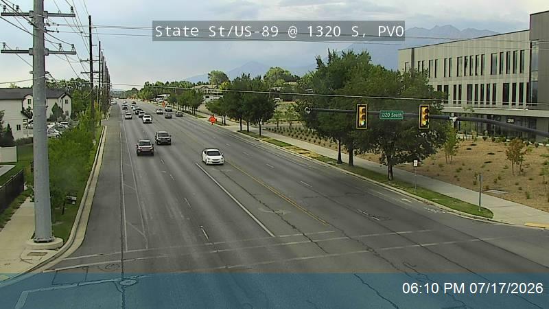 US-89 traffic camera, Provo, Utah