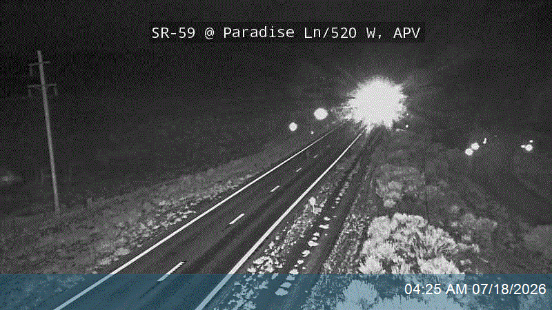 SR-59 traffic camera, view south, Apple Valley, Utah