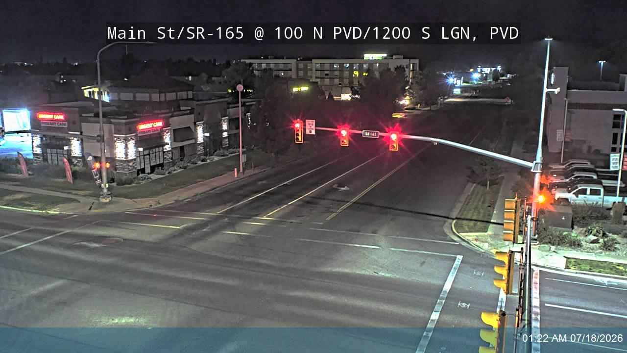 Main St traffic camera, Providence, Utah