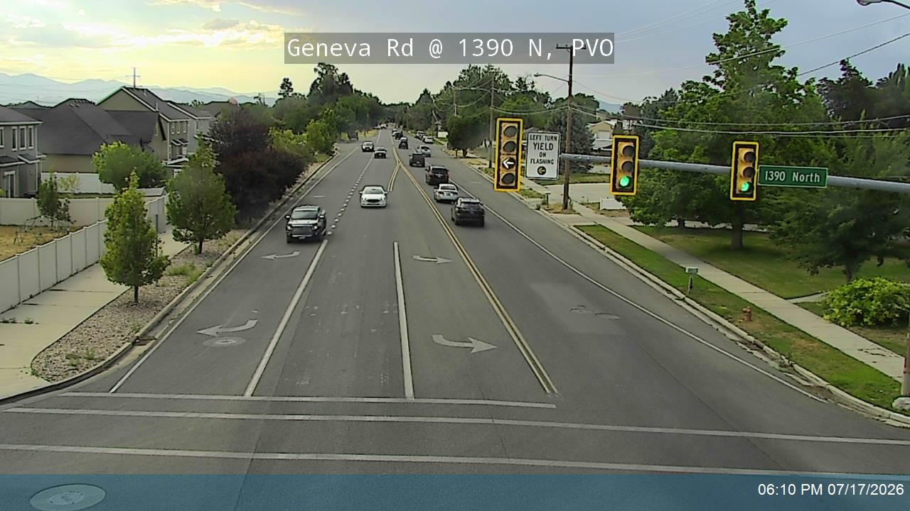 SR-114 traffic camera, Provo, Utah