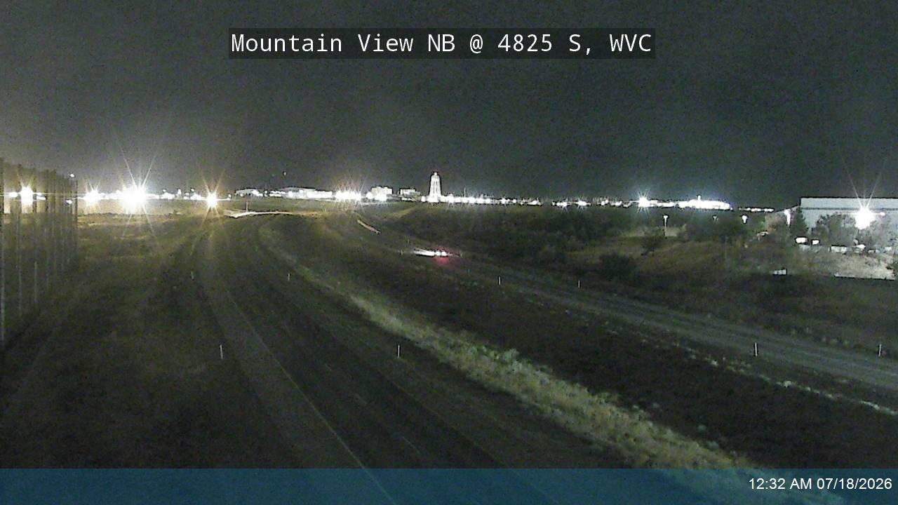 SR-85 traffic camera, view north, West Valley City, Utah
