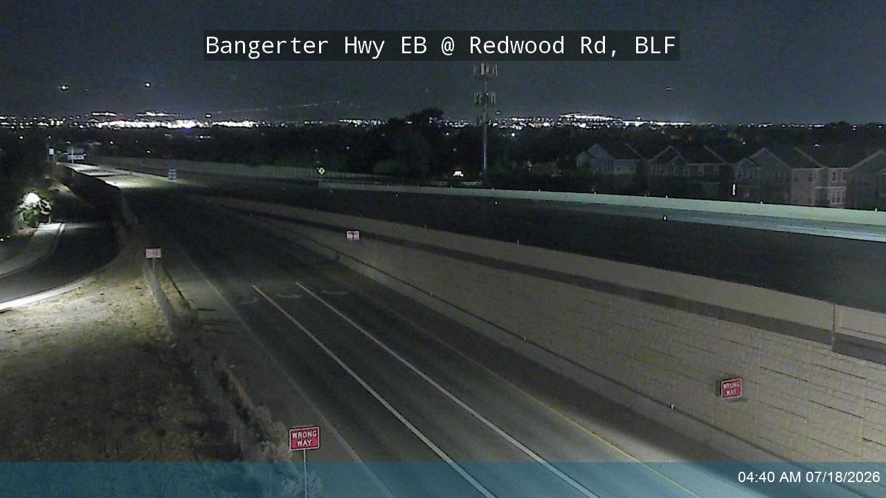 SR-154 traffic camera, view east, Bluffdale