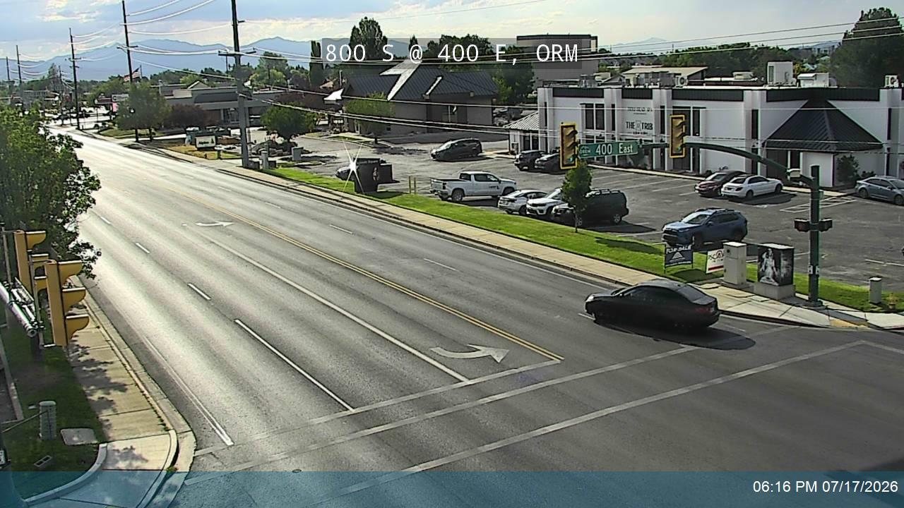 800 S traffic camera, Orem, Utah