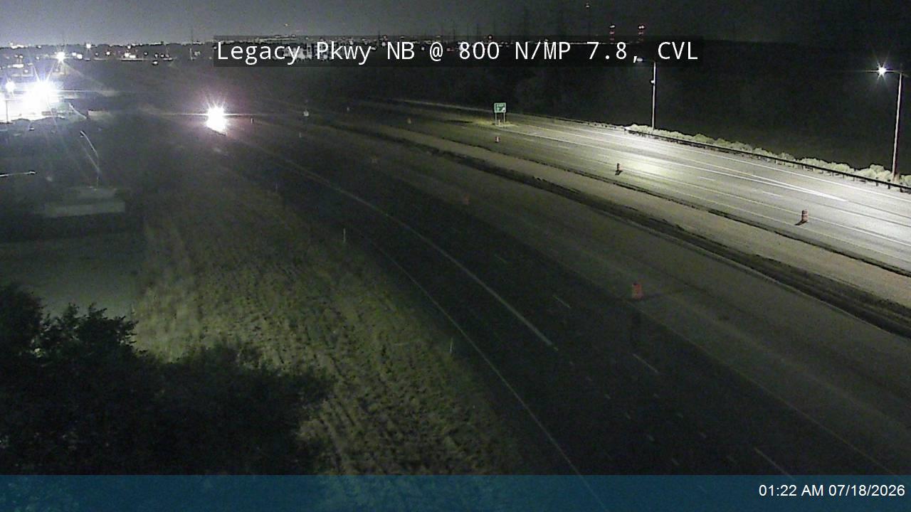 Legacy Pkwy traffic camera, view north, Centerville, Utah