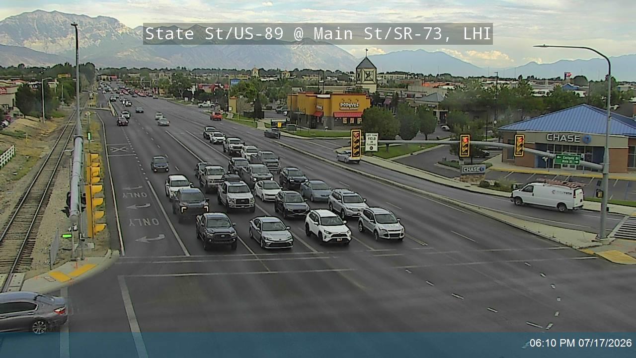 US-89 traffic camera, Lehi, Utah