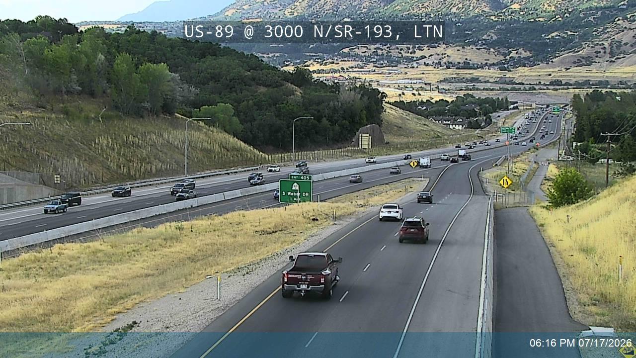 US-89 traffic camera, Layton