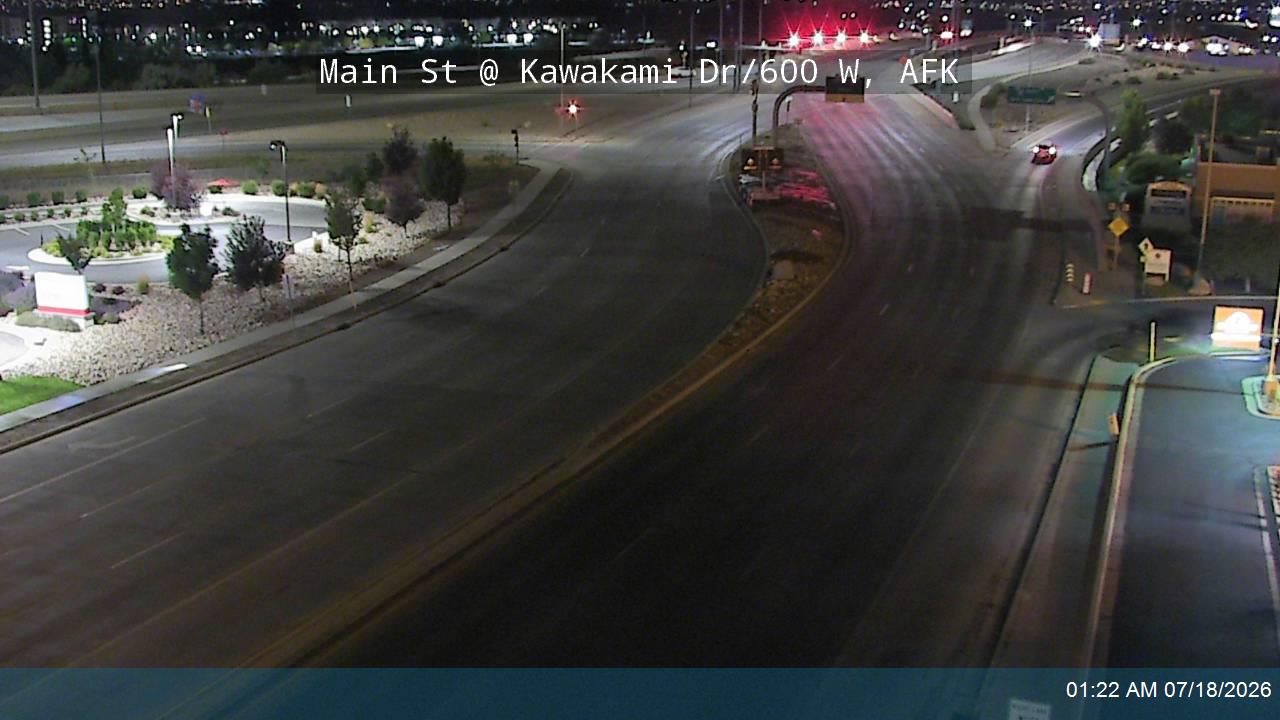 Main St traffic camera, American Fork, Utah