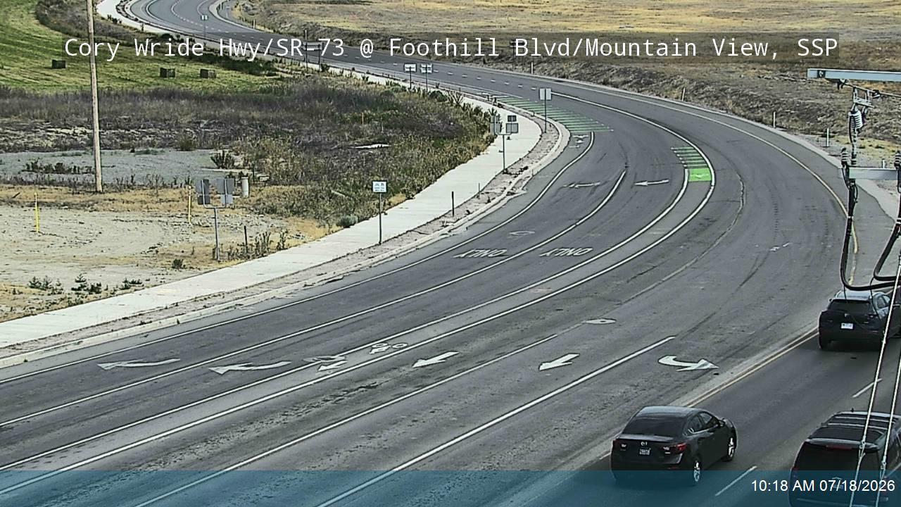 SR-73 traffic camera, Saratoga Springs, Utah