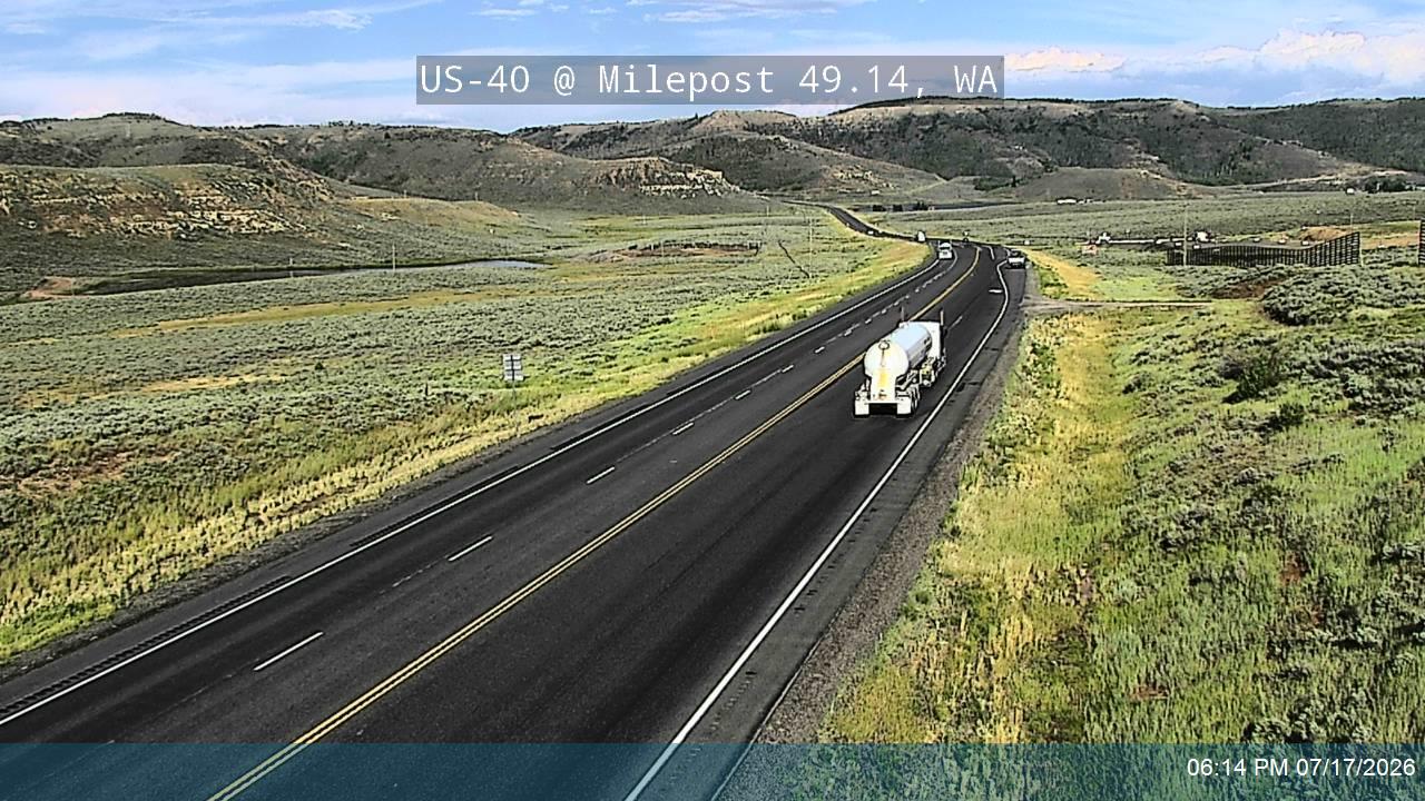 US-40 @ Milepost 49.14, WA traffic camera, Wasatch County