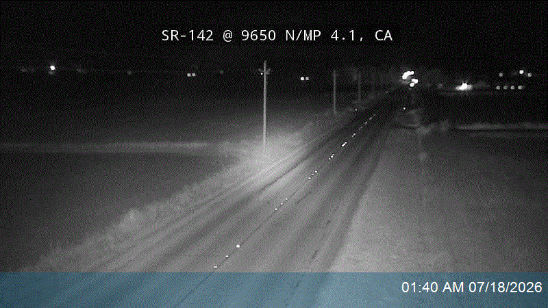 SR-142 @ 9650 N / MP 4.1, CA traffic camera, Cache County