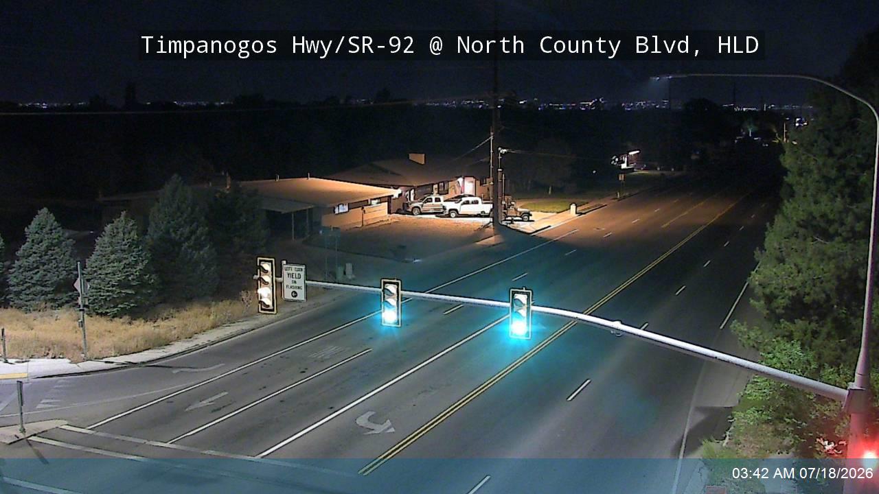 Timpanogos Hwy traffic camera, Highland, Utah