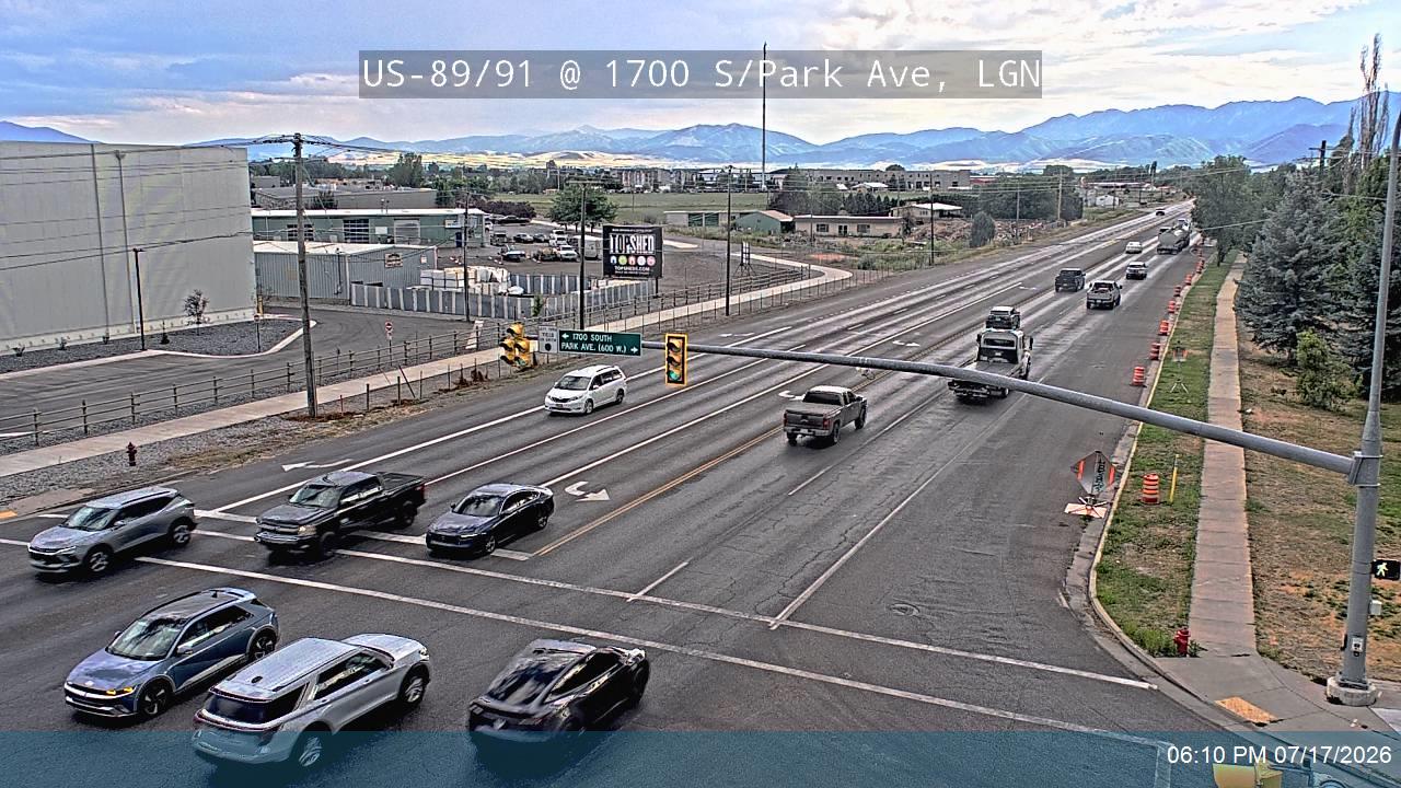 US-89 traffic camera, Logan, Utah