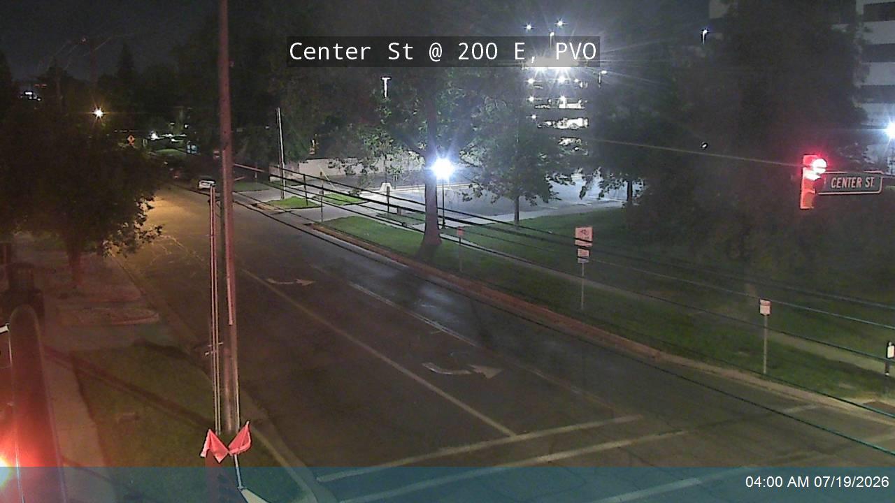 Center St traffic camera, Provo, Utah