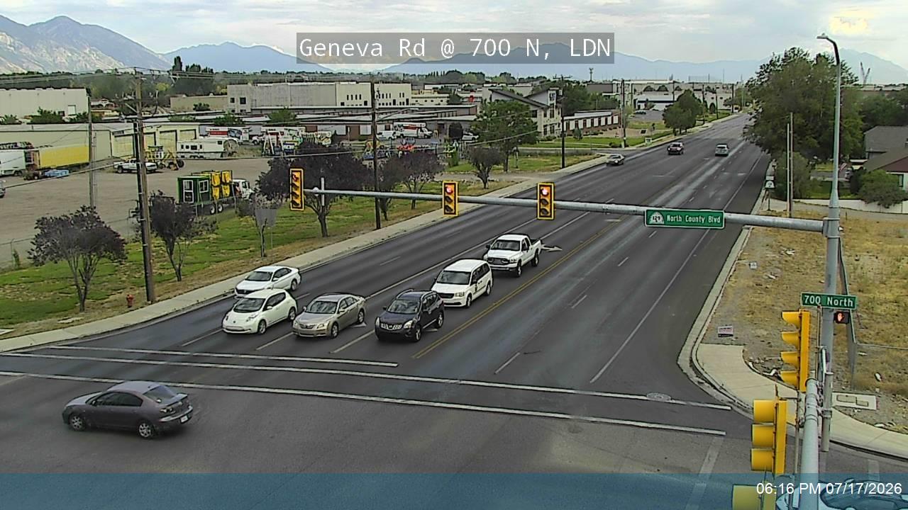 SR-114 traffic camera, Lindon, Utah