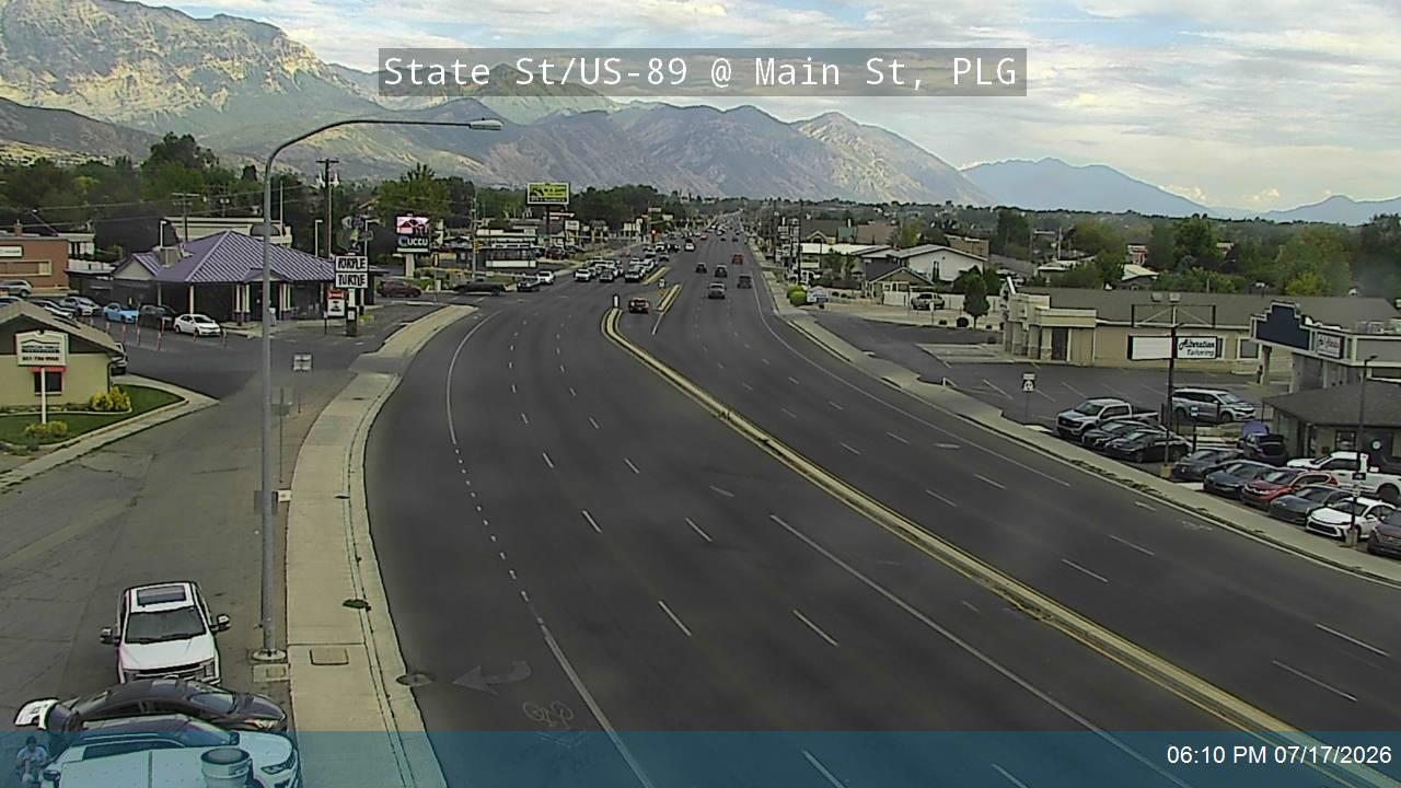 State St traffic camera, Pleasant Grove, Utah