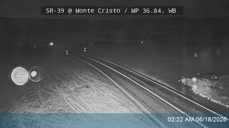 SR-39 @ Monte Cristo / MP 36.84, WB
